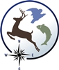 Логотип Турист. Охотник. Рыболов